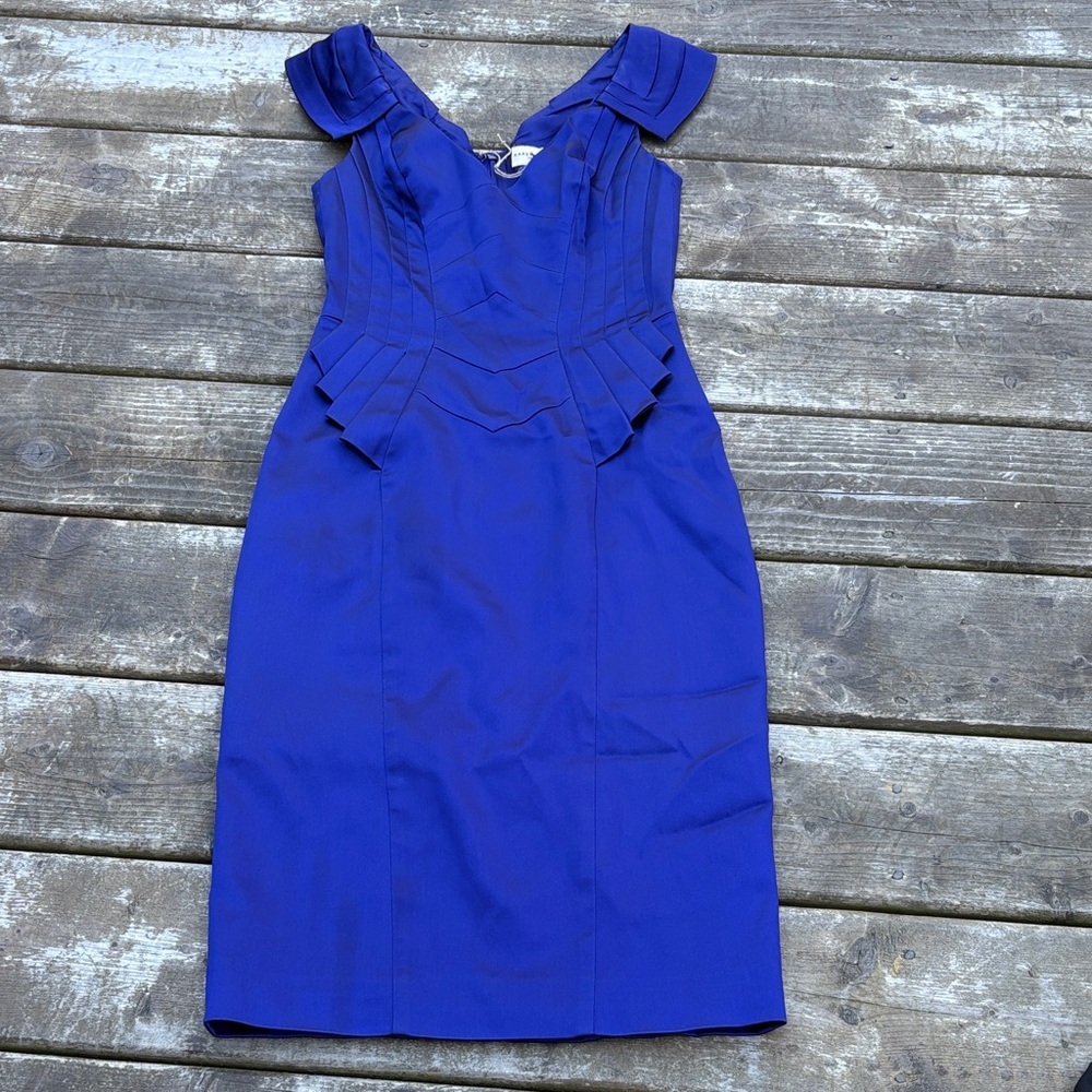Karen Millen Elegant Blue Women's Dress size 4